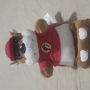 Buc-ee's Brown and Red Plush Beaver  with Logo Cell Phone/Tablet Holder